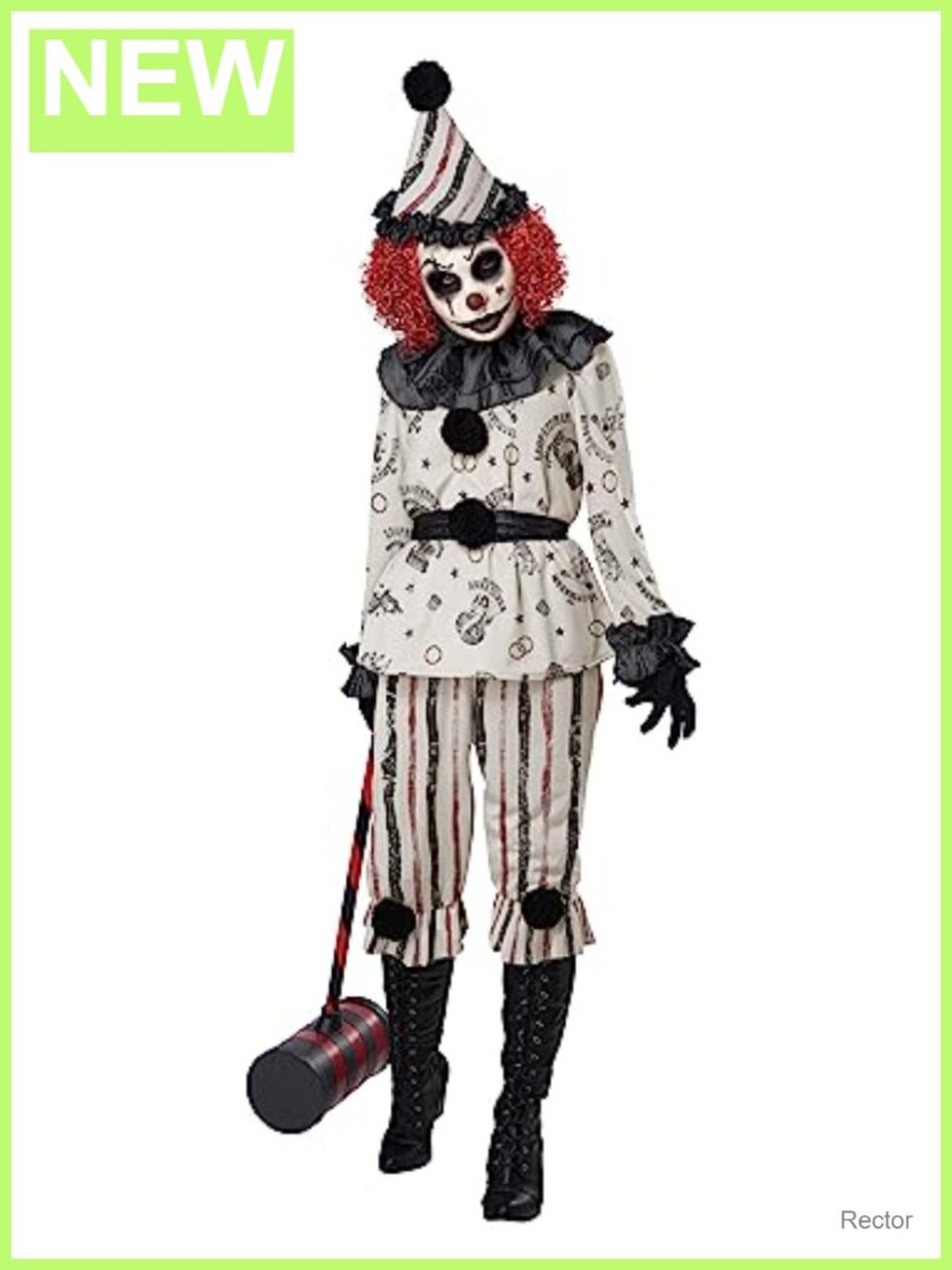 Adult Creeper Clown Costume X-Large